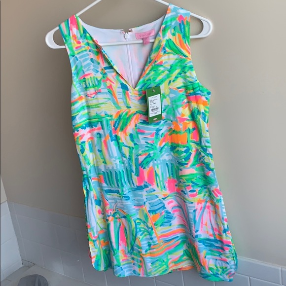 NWT Lilly Pulitzer Tanya Romper - Picture 3 of 6